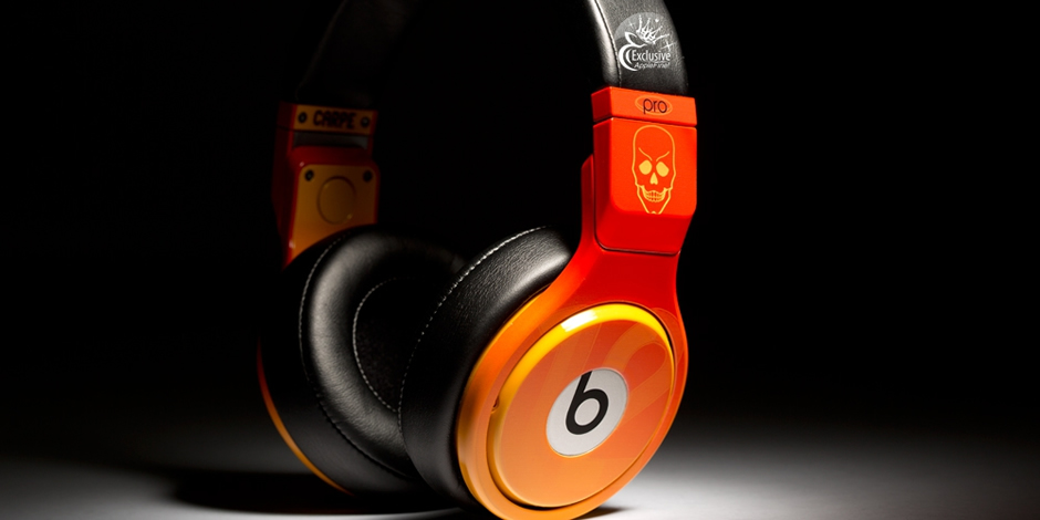 Купить Эксклюзивные наушники Beats Pro Orange